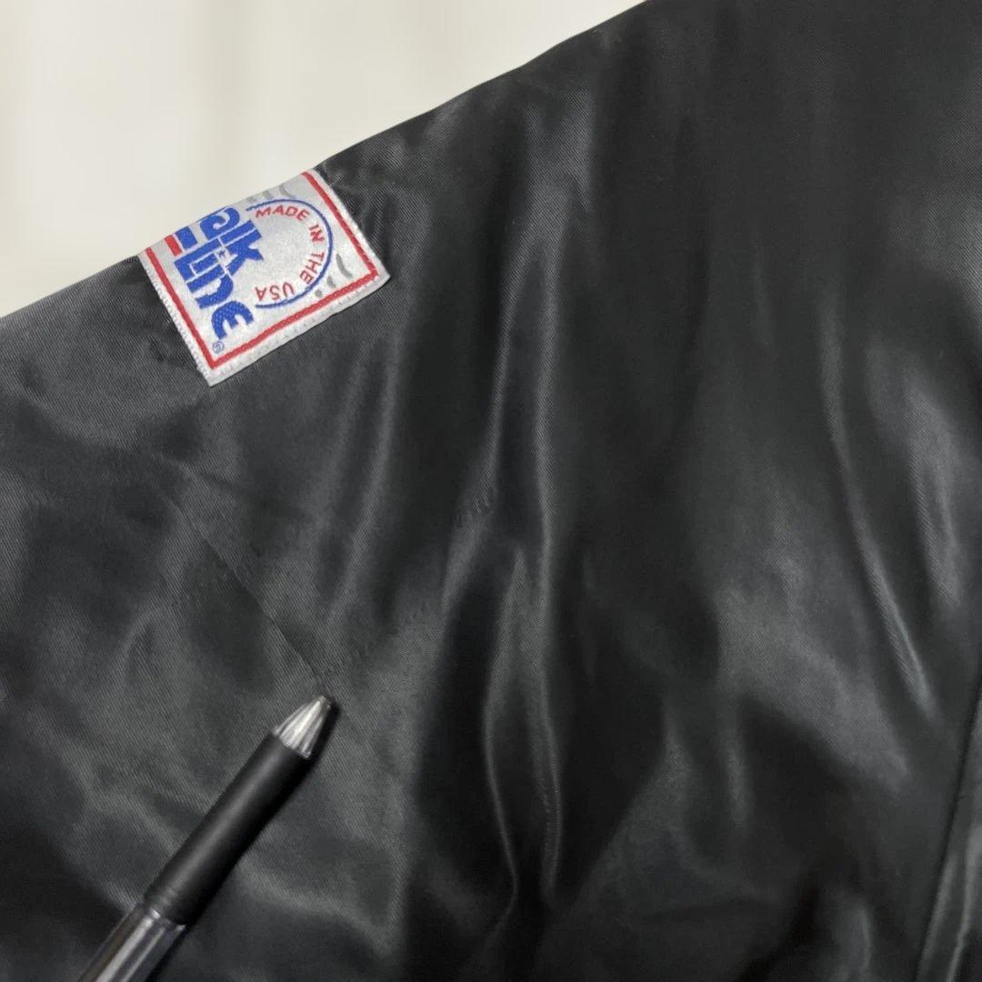 値下げ 90s シカゴブルズ チョークライン Chalk USA製 スタジャン