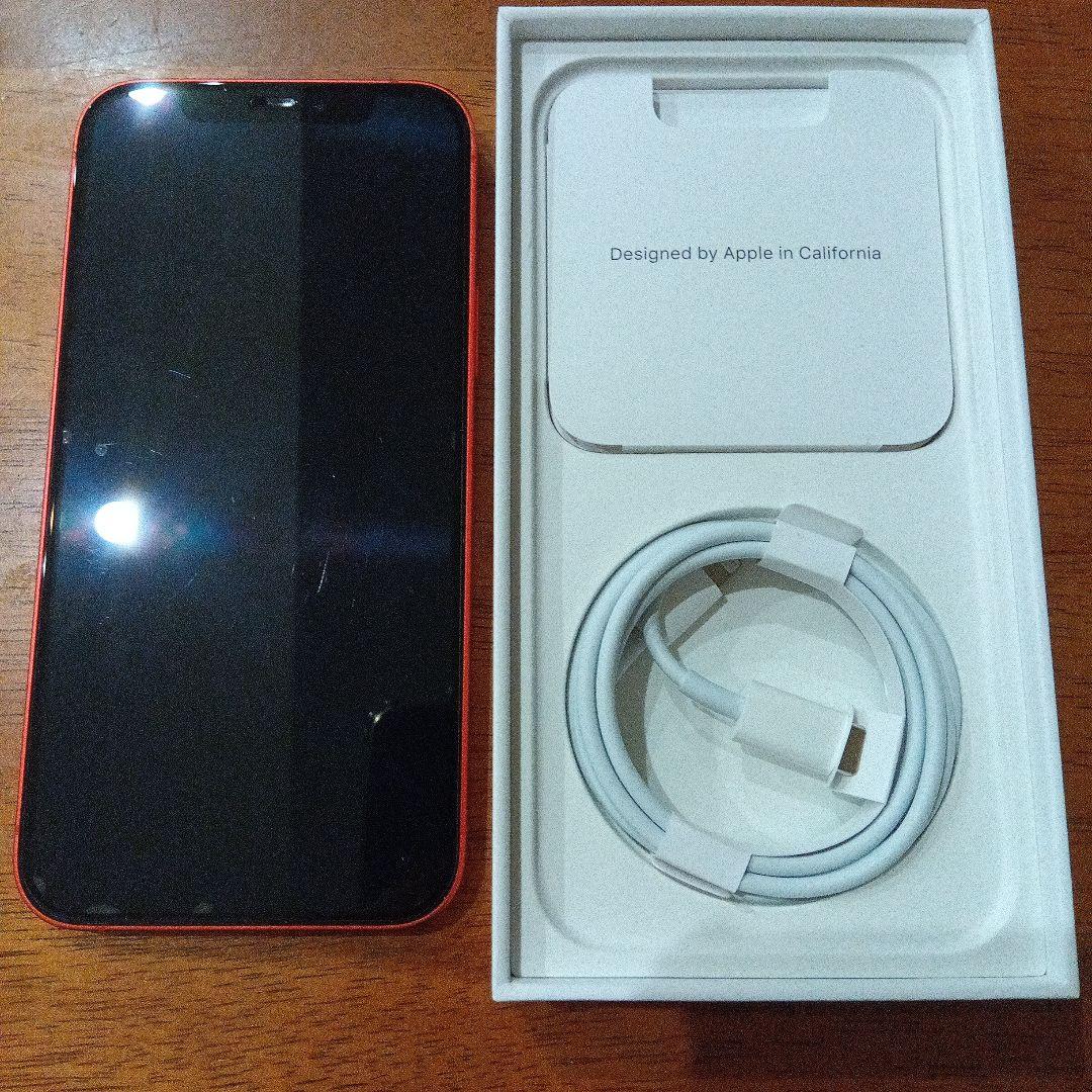 Apple iPhone 12 レッド 64GB 本体