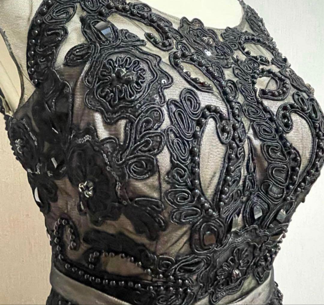 JEAN MACLEAN イブニングドレス　黒　パーティ　　卒業パーティ