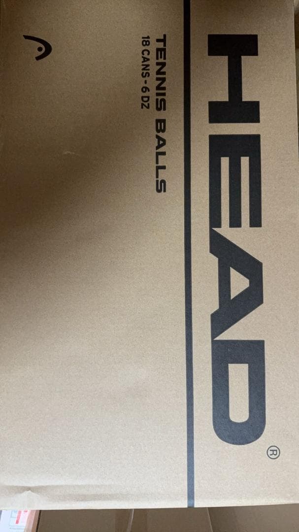 ヘッド HEAD テニスボール 1缶4球入り2箱