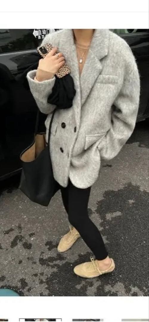 期間限定お値下げ⭐︎gypsophila シャーギーコート新品未使用タグ付き