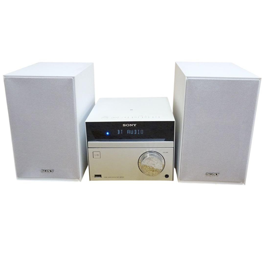 ソニー ミニコンポ CMT-SBT40 ホワイト Bluetooth対応