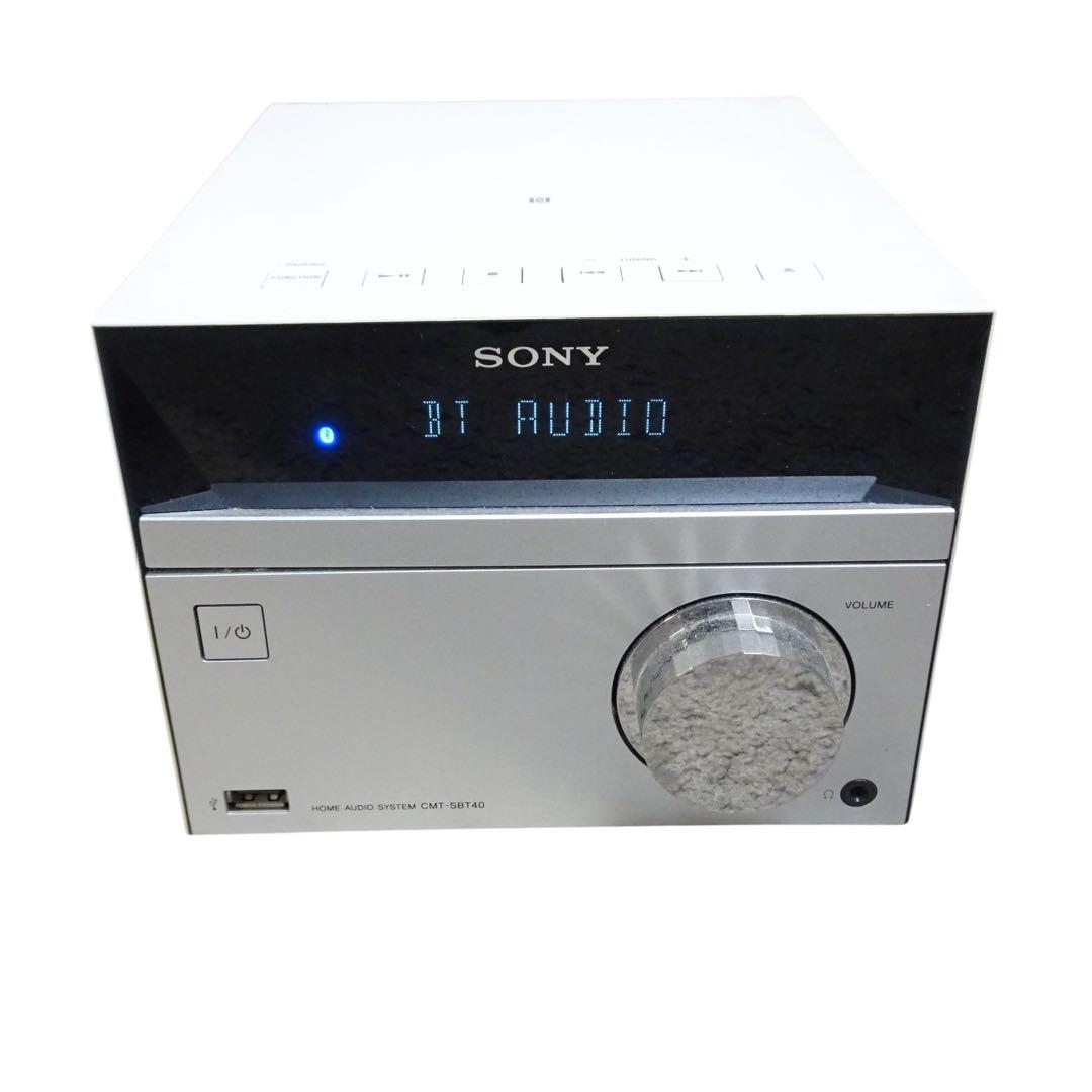 ソニー ミニコンポ CMT-SBT40 ホワイト Bluetooth対応