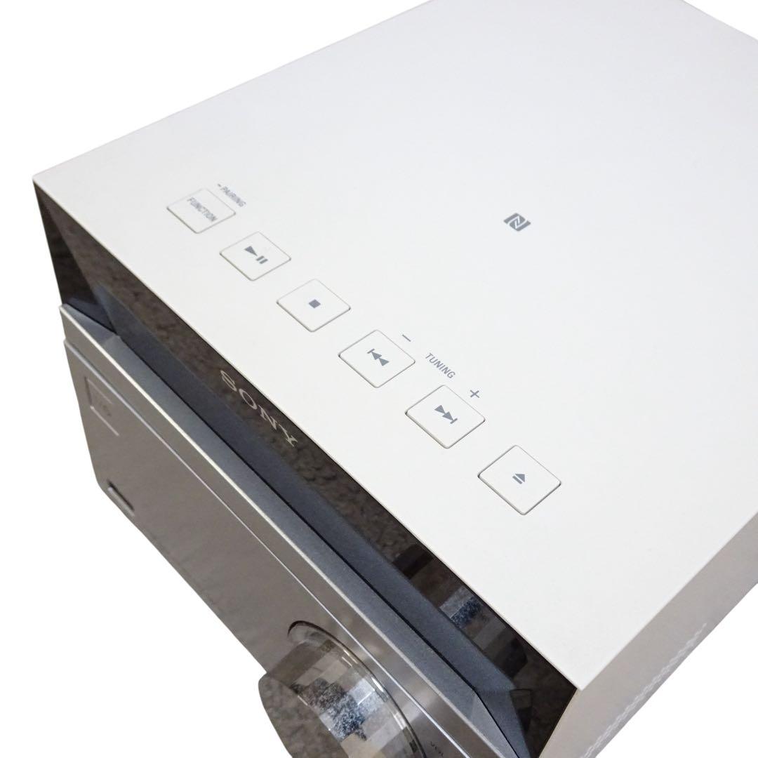 ソニー ミニコンポ CMT-SBT40 ホワイト Bluetooth対応