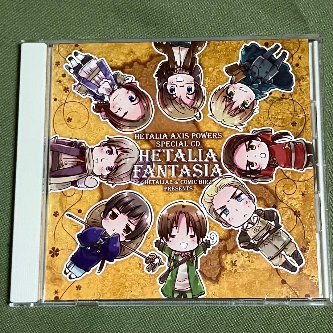 ヘタリア　ドラマCD・DVD セット　ヘタリアファンタジア　学園ヘタリア