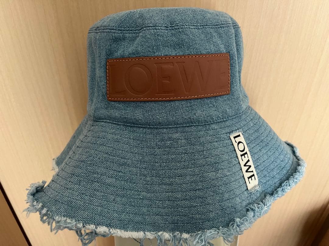 hanako LOEWE バケットハット デニム 57