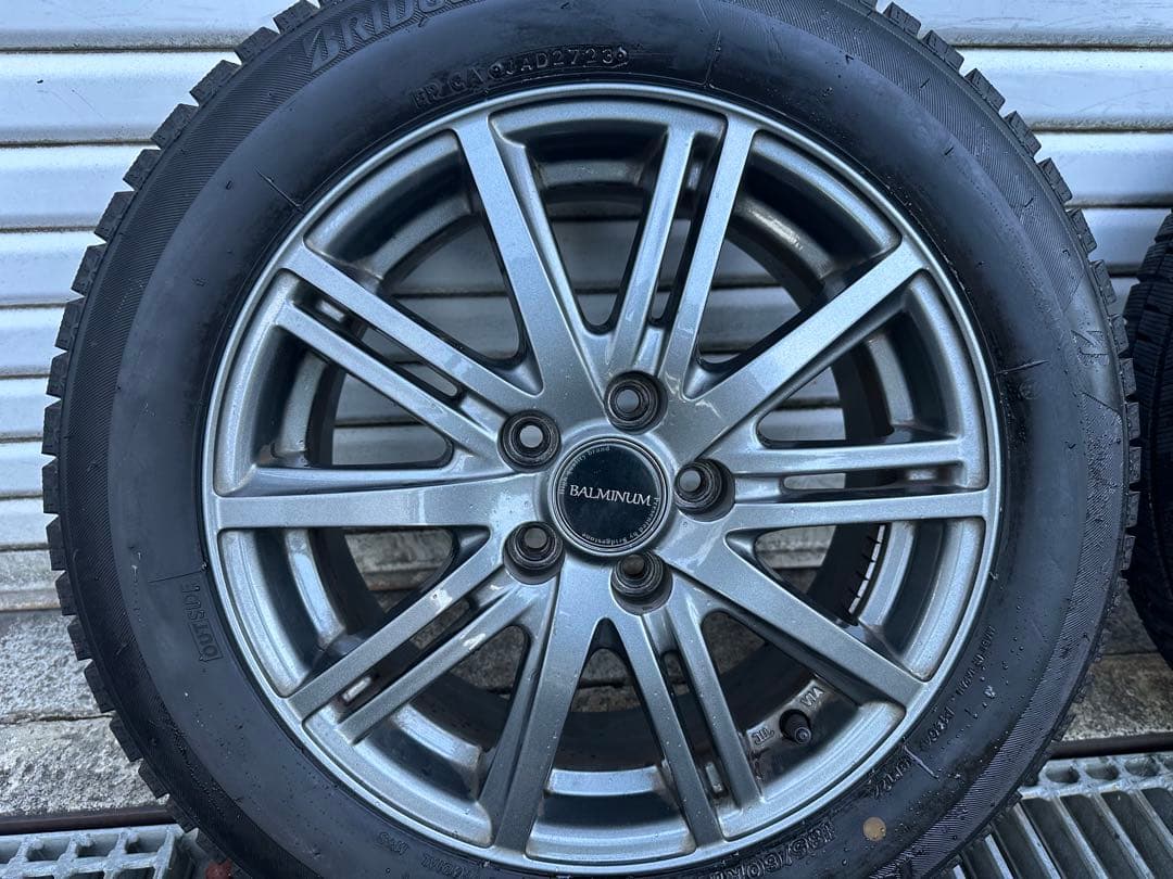 アズサアイスパートナー2 冬タイヤホイール 185/60R15 4本中古