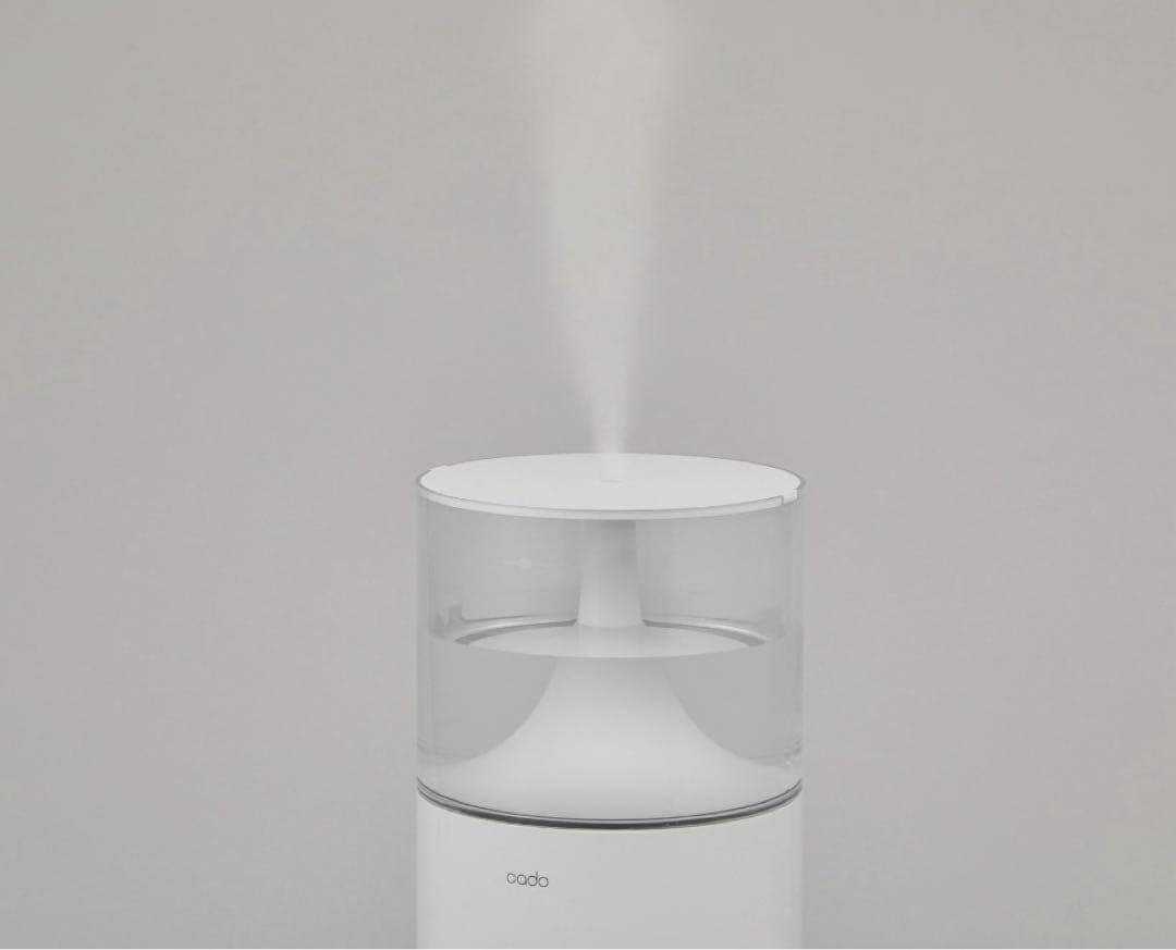 cado カドー　STEM 300 超音波式加湿器　ホワイト　HM-C300