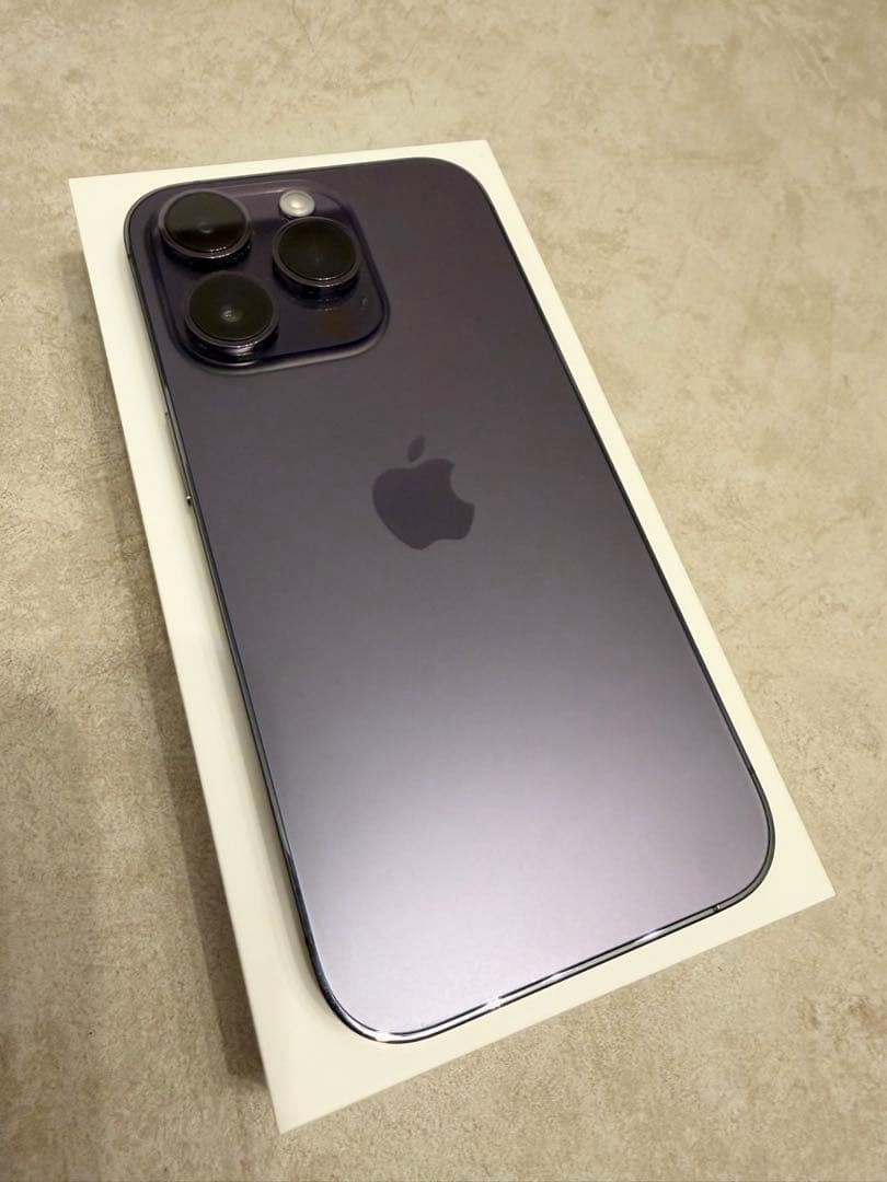 桜餅　Apple iPhone 14 Pro ディープパープル 本体