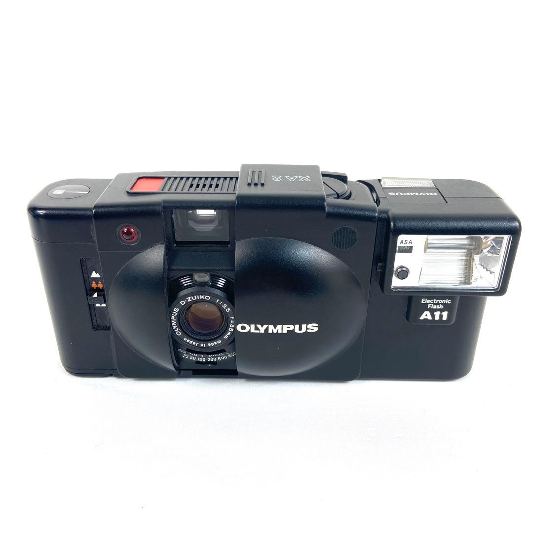 OLYMPUS オリンパス XA 2 A11 セット フィルムカメラ 動作品
