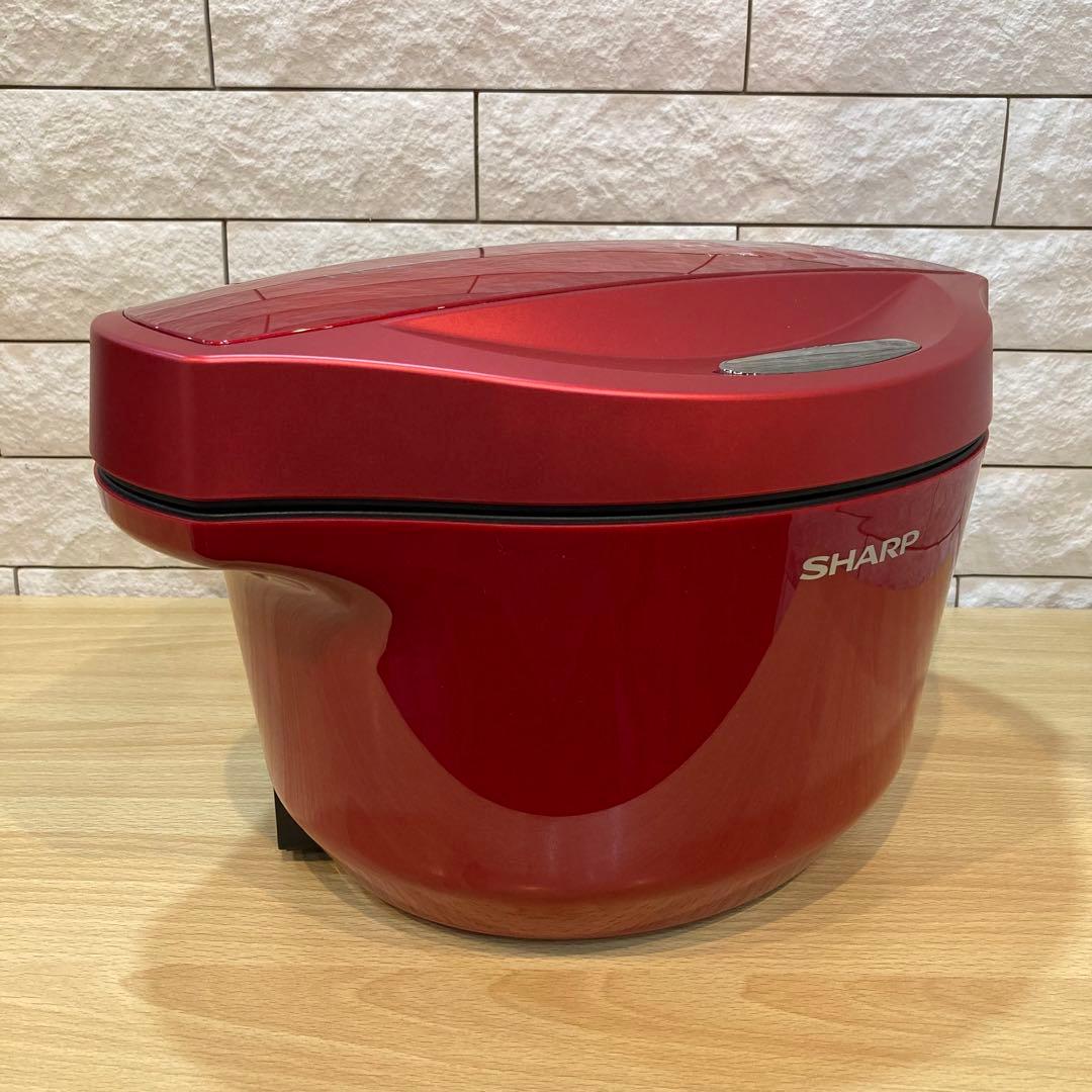 SHARP ヘルシオホットクック　KN-HT24B-R 【T21623】
