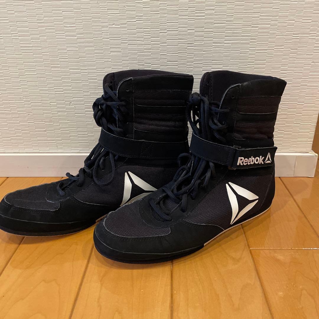 Reebok ボクシングシューズ ブラック ハイカット 28.5cm