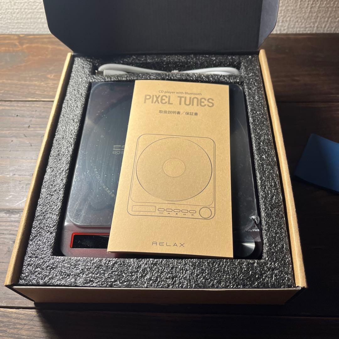 RELAX PIXEL TUNES CDプレーヤー Bluetooth