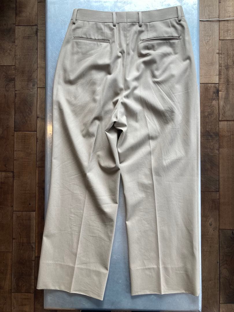 NEAT COTTON TWILL WIDE ベージュ サイズ48