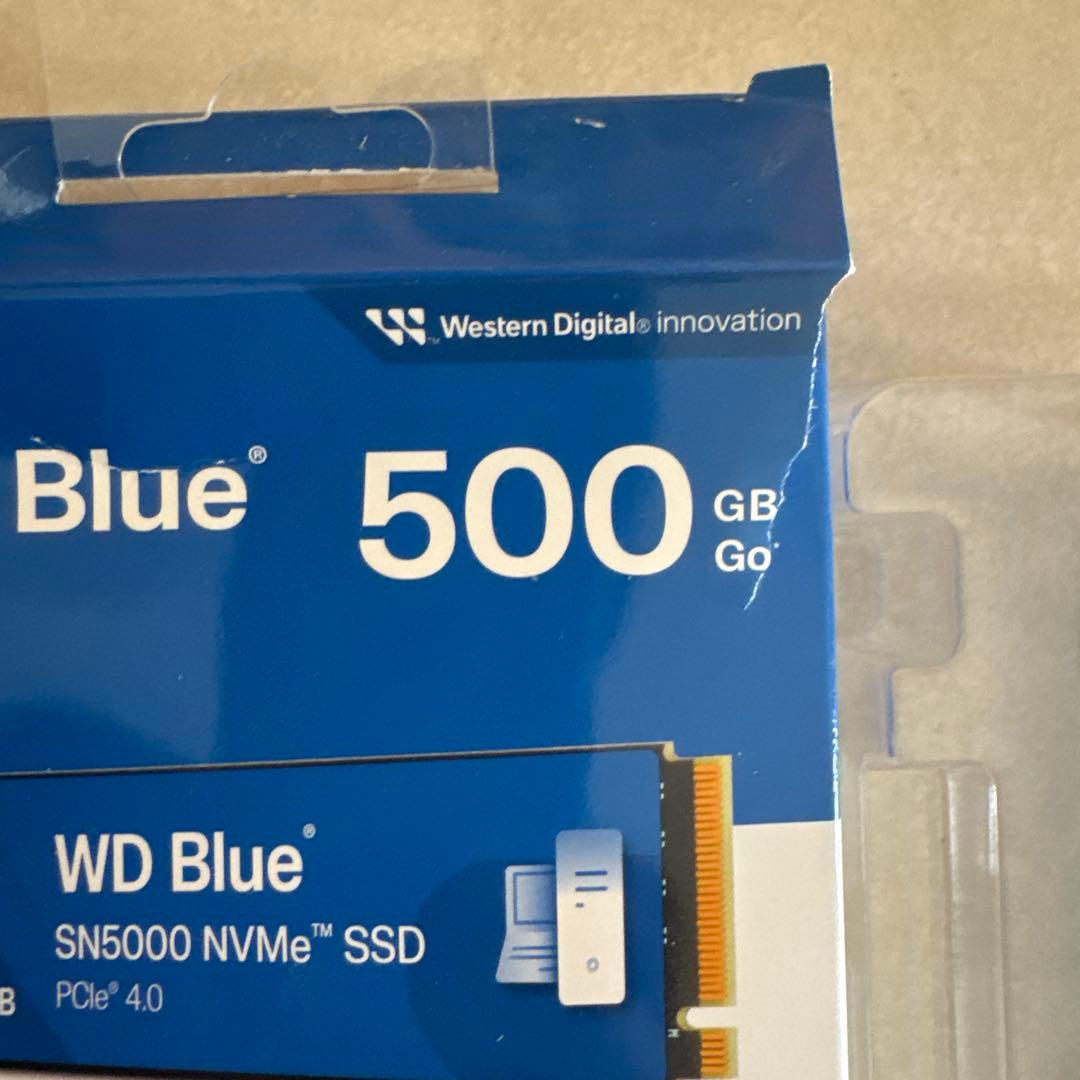 内蔵型SSD WD Blue 500GB SN5000 NVMe SSD