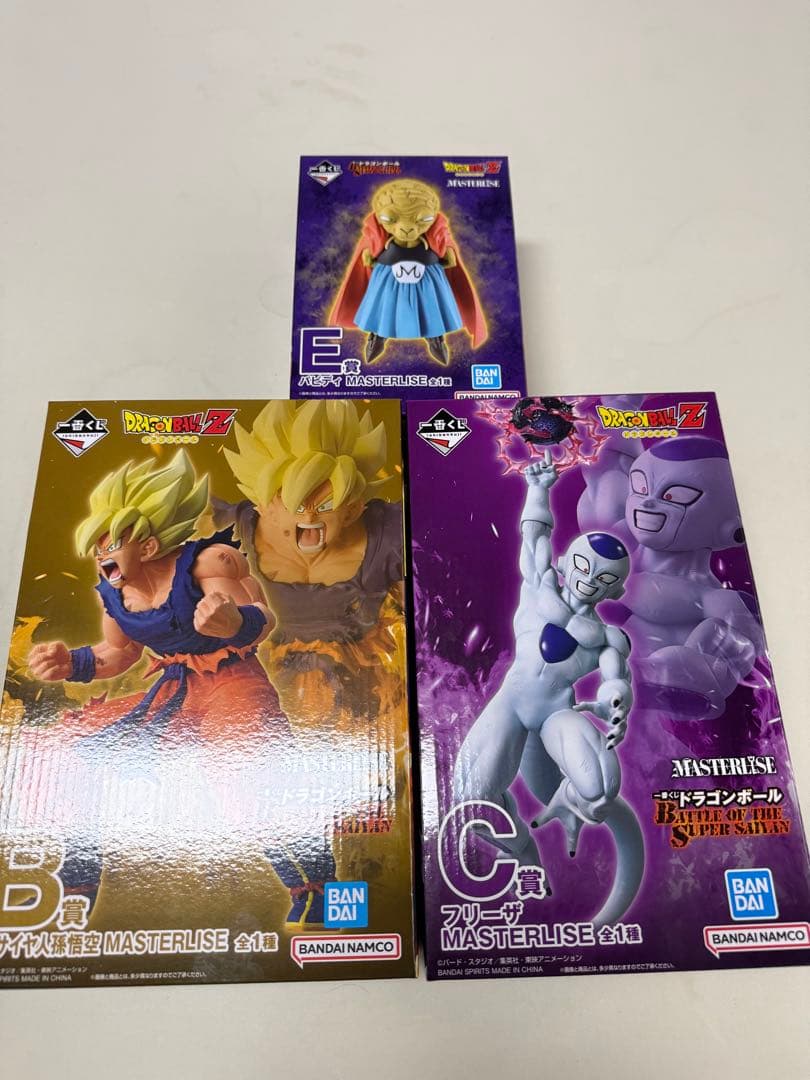 ドラゴンボール一番くじ　フィギュアセット　おまえ付き 箱に傷あり