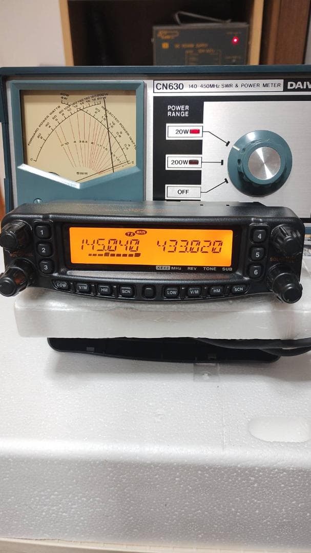 チコ@プロフ必読専用です八重洲無線　FT-8800　145/433MHz 20W