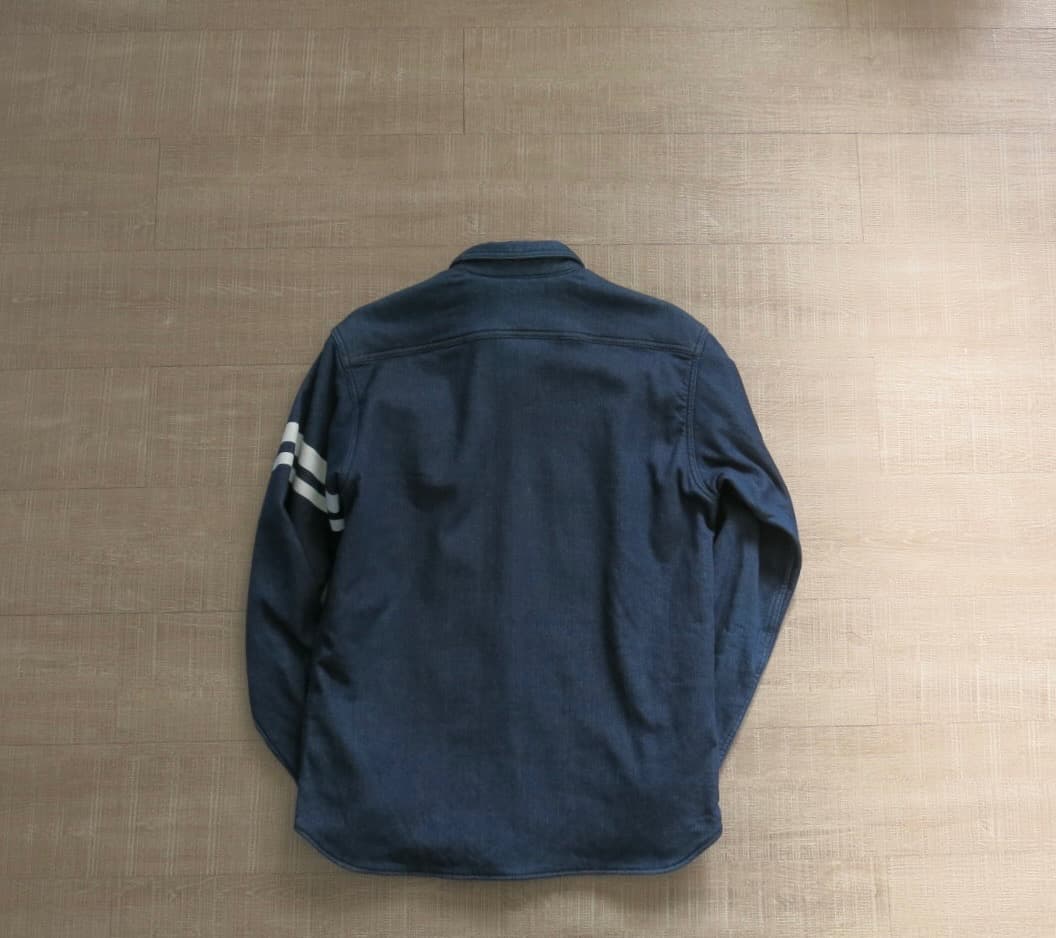 42 桃太郎ジーンズ　出陣レーベル　CPOシャツジャケット