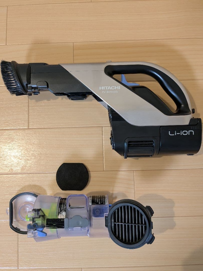 【中古品】HITACHI PV-BH900G スティッククリーナー 本体