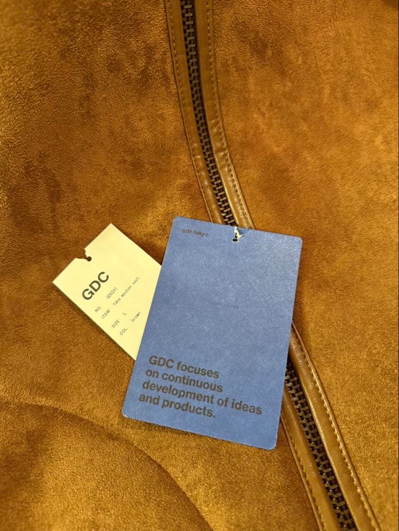 【即日発送】GDC Vegan Mouton Vest