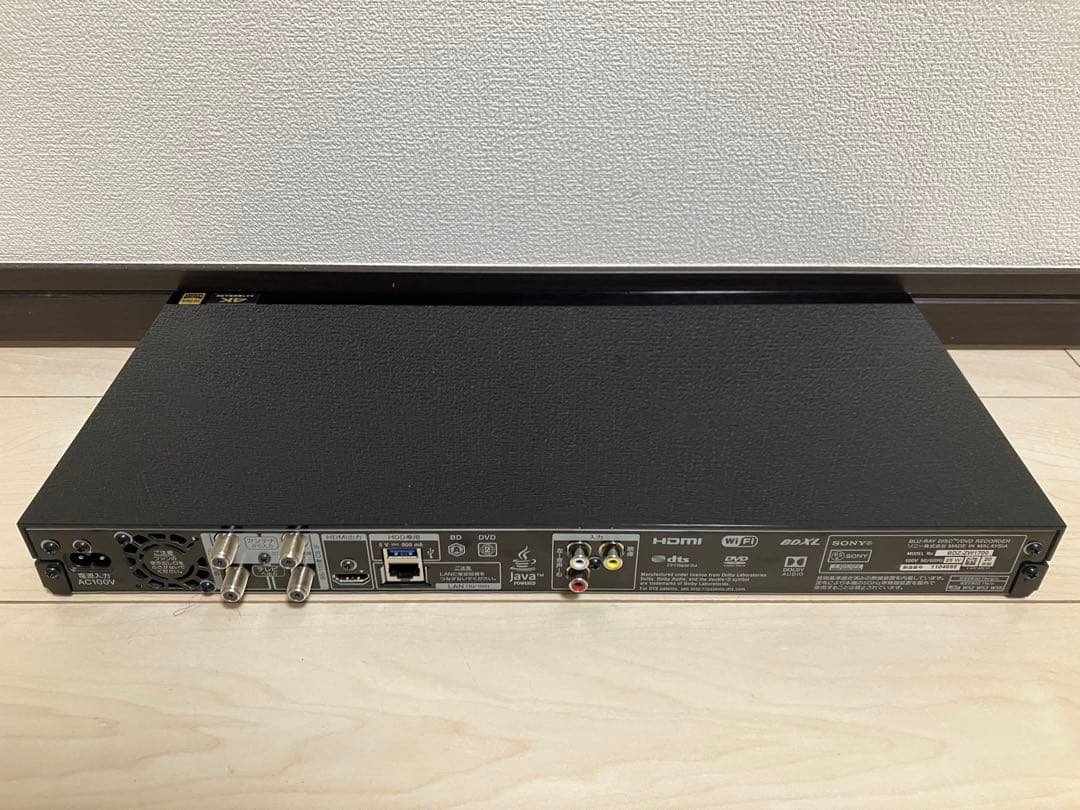 BDZ-ZW1700 動作品　本体のみ　ブルーレイレコーダー