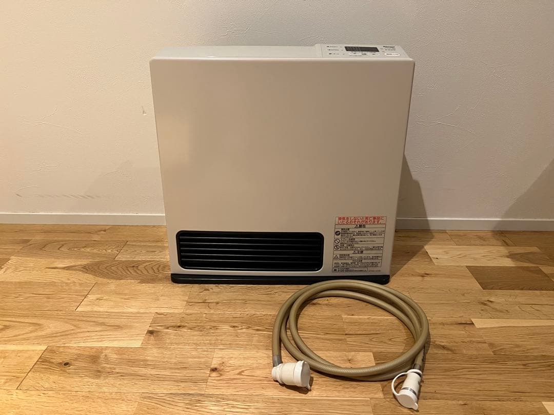 美品！リンナイ ガスファンヒーター SRC-364E LPガス用 ガスコード付