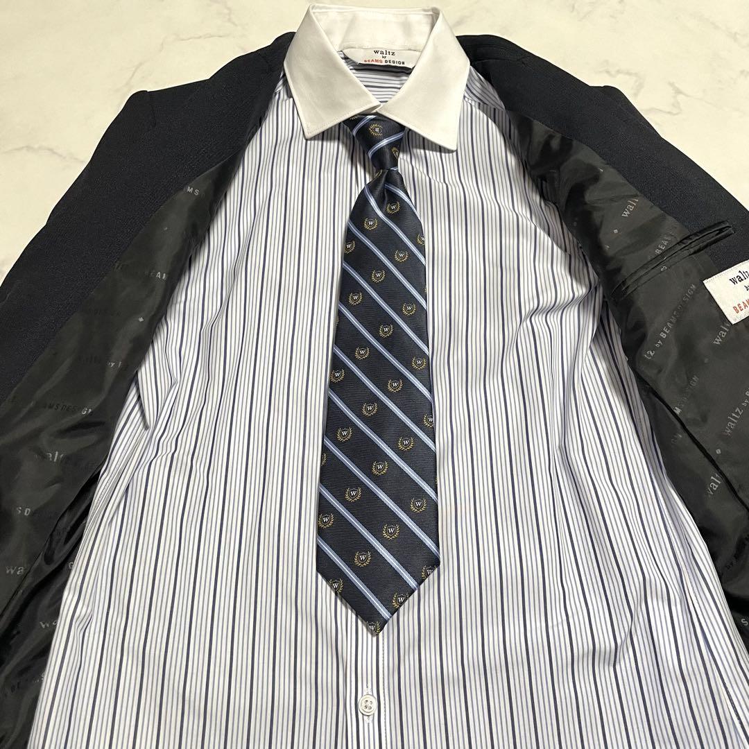美品♪ ウォルツバイビームスデザイン セットアップ フォーマル ネイビー 150