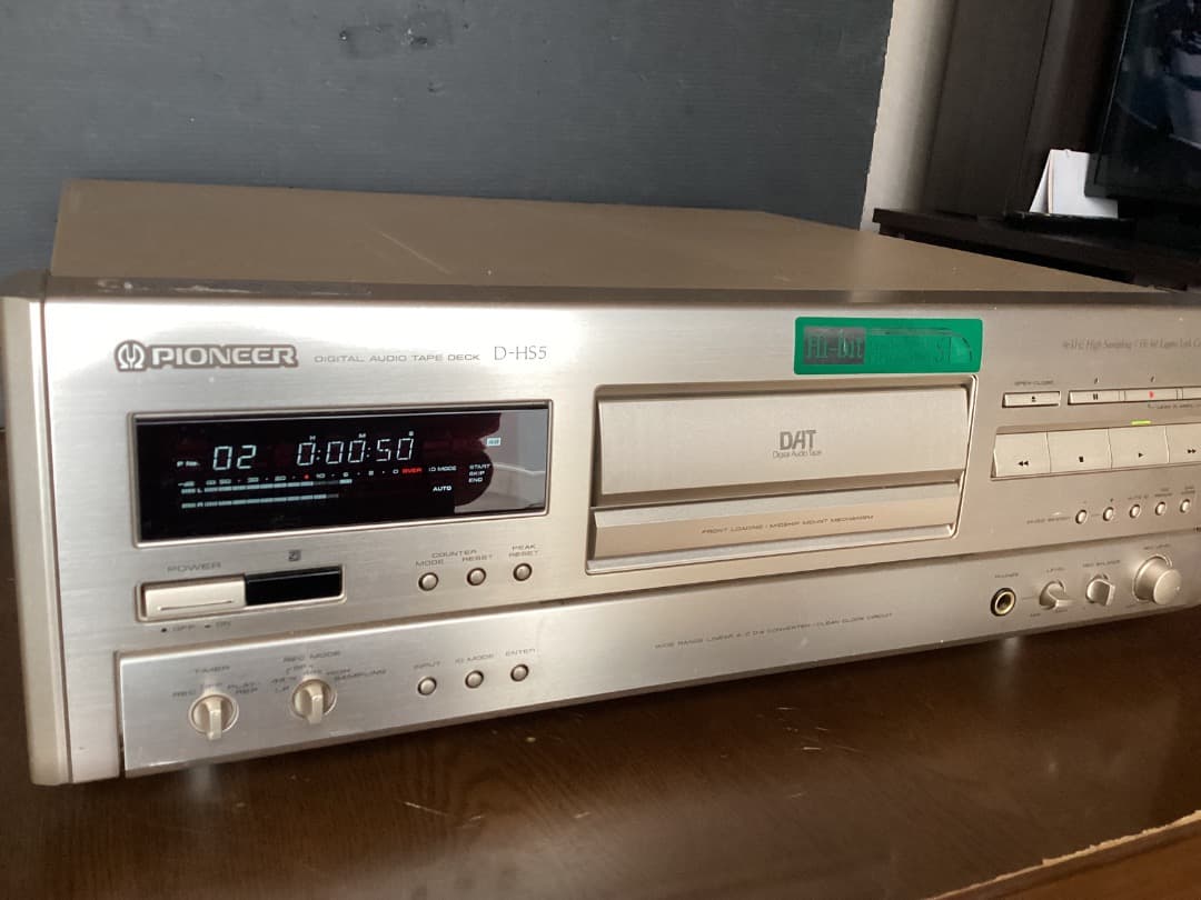 Pioneer パイオニア　D HS5 DATデッキ シルバー　LA18