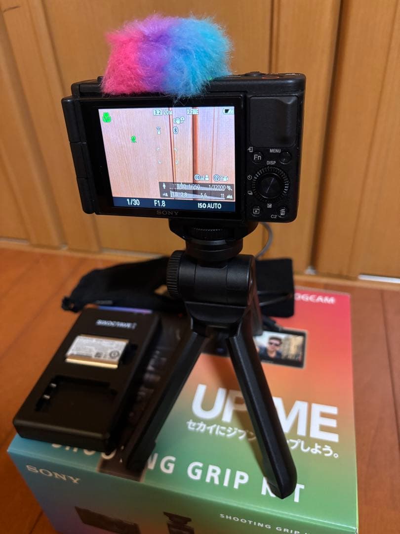 SONY VLOGCAM ZV-1 シューティンググリップキット（動作確認済）