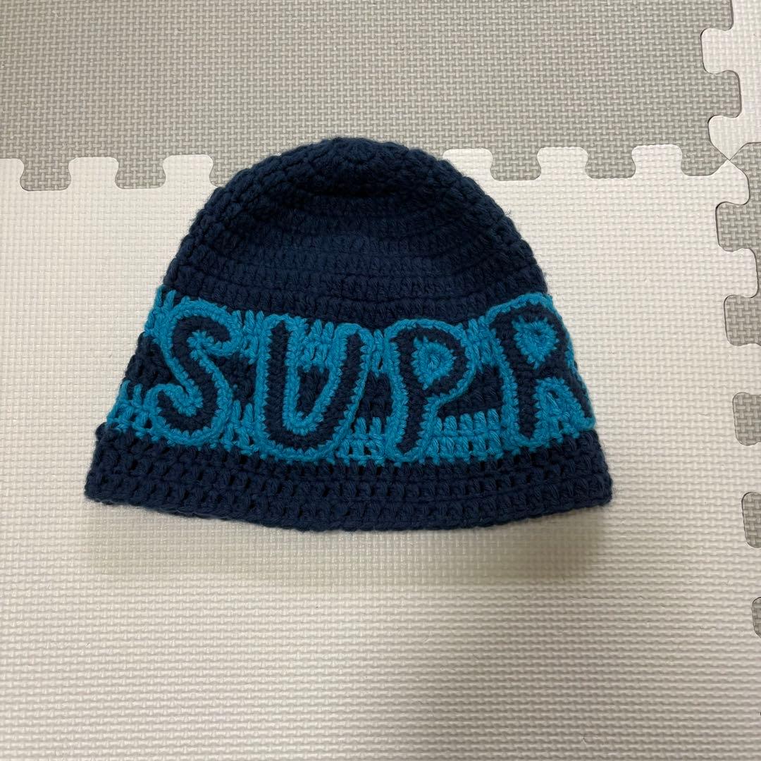帽子 Supreme Crochet Logo Beanie 25AW
