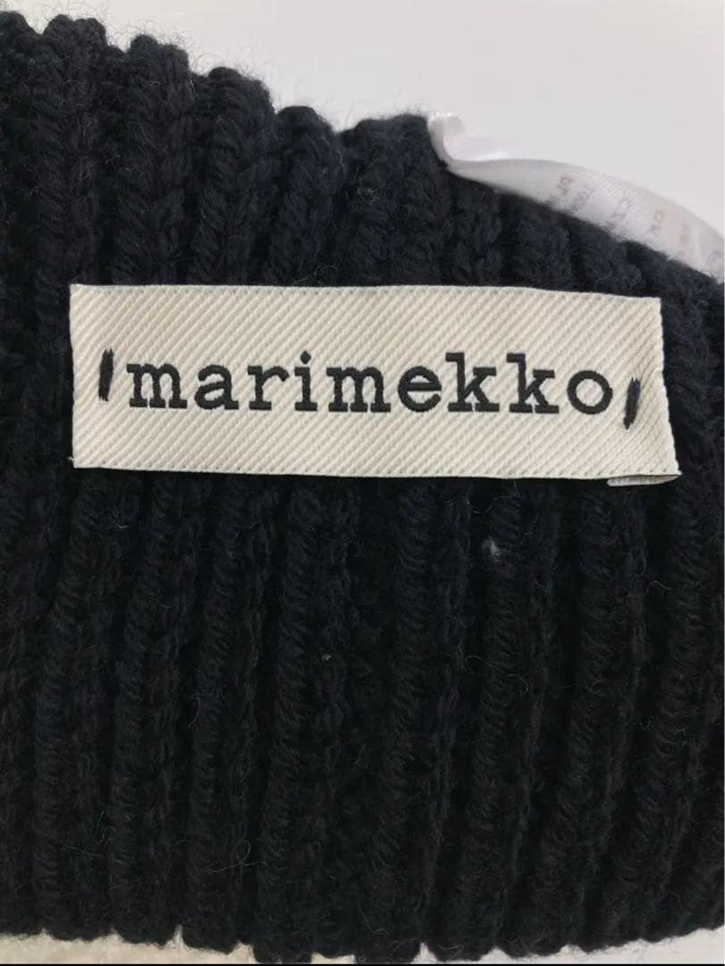 マリメッコ　marimekko ニット帽子