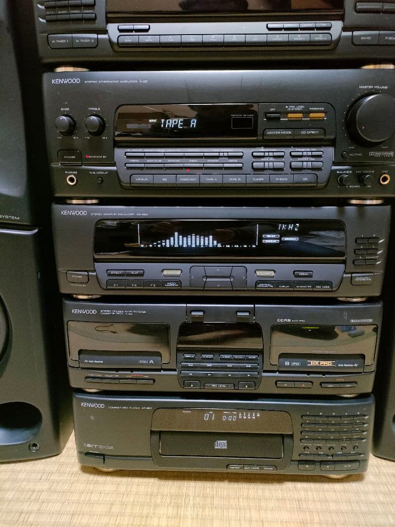 KENWOOD ROXY L5　コンポ　バブル　①（②とセット販売です）