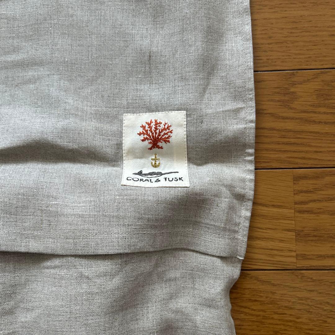 【coral&tusk】クッションカバーBasket kitten