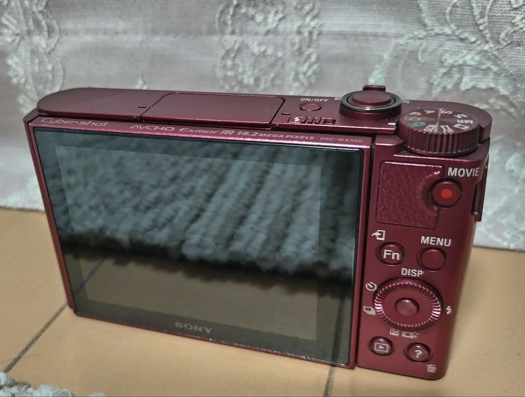 SONY Cyber-shot DSC-WX500 レッド ジャンク