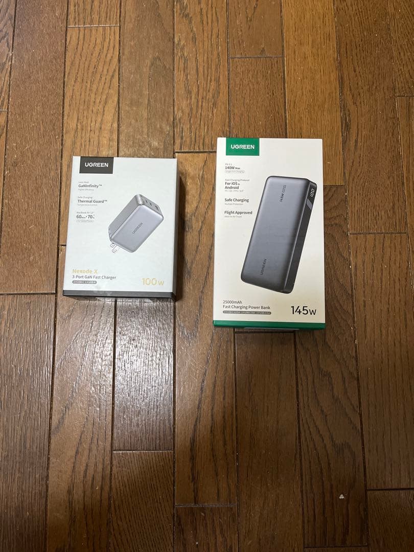 (美品)UGREEN セット 145W高出力 25000mAh