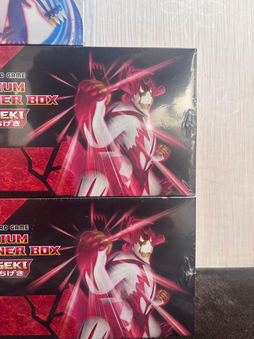 一撃•連撃プレミアムトレーナーボックス　5箱