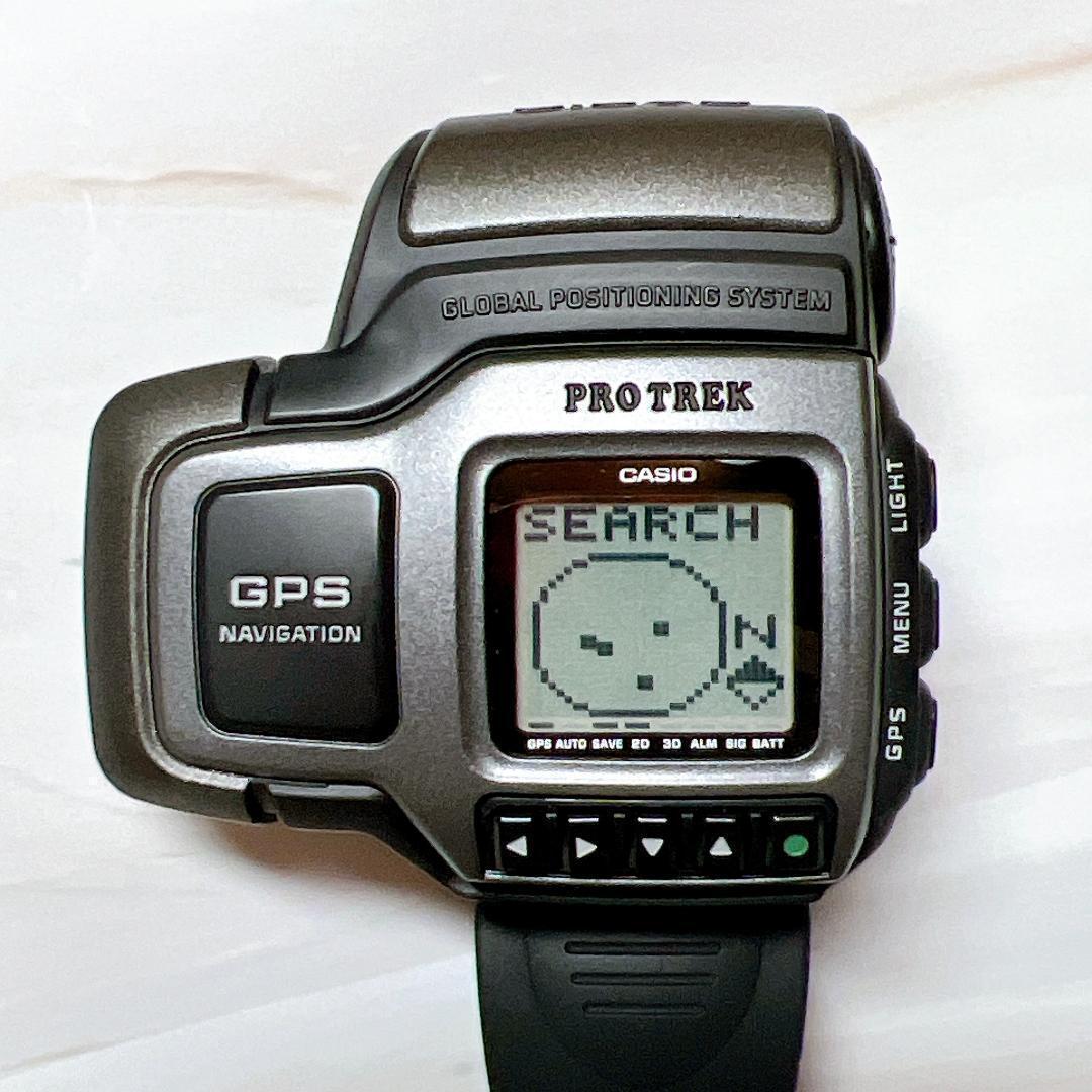 美品☆CASIO カシオ プロトレック サテライトナビ PRT-1GPJ GPS