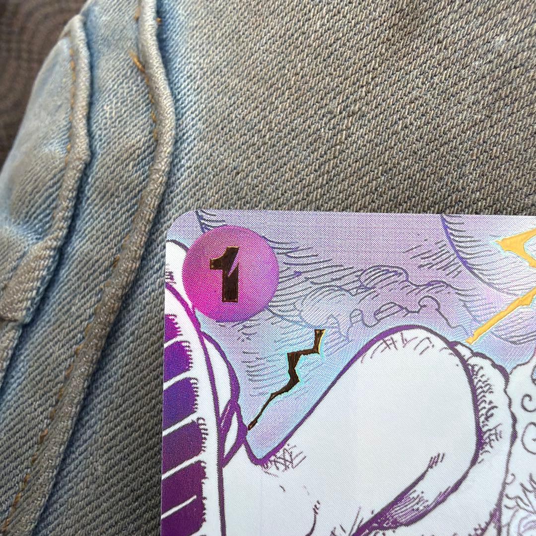 ワンピースカード　ザベスト2 ゴムゴムの巨人　Rパラレル