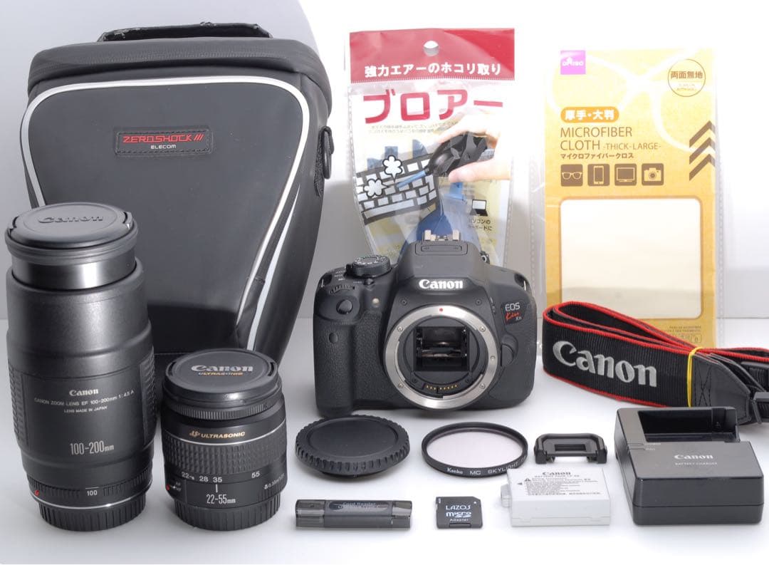 ⭐️お値下げしましたCanon EOS Kiss X7i ダブルレンズ⭐️おまけ多数