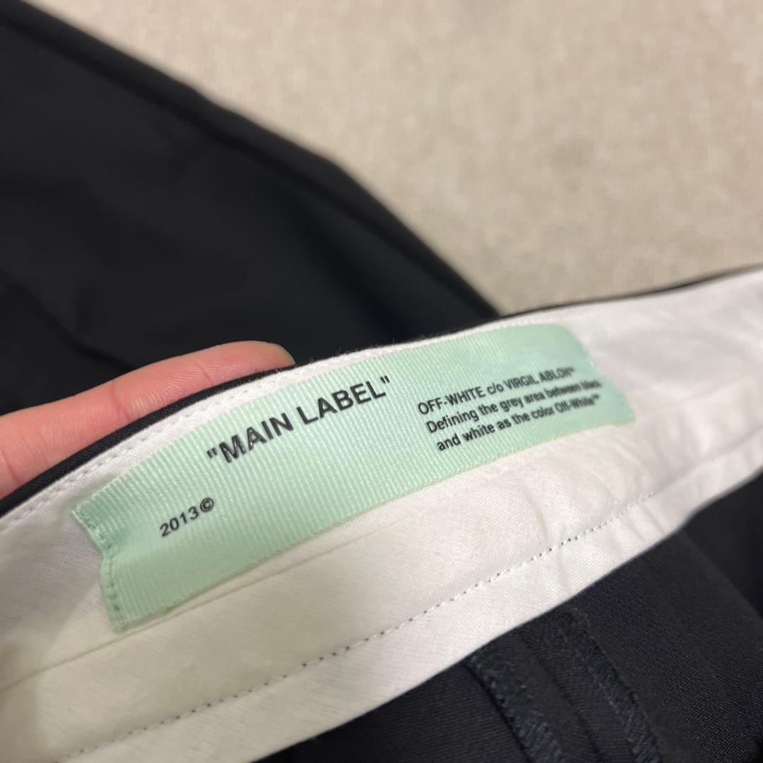 OFF-WHITE Virgil Abloh スラックスパンツ