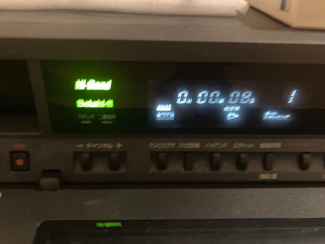 SONY SL-200D ベータデッキ 再生確認済 リモコンなし