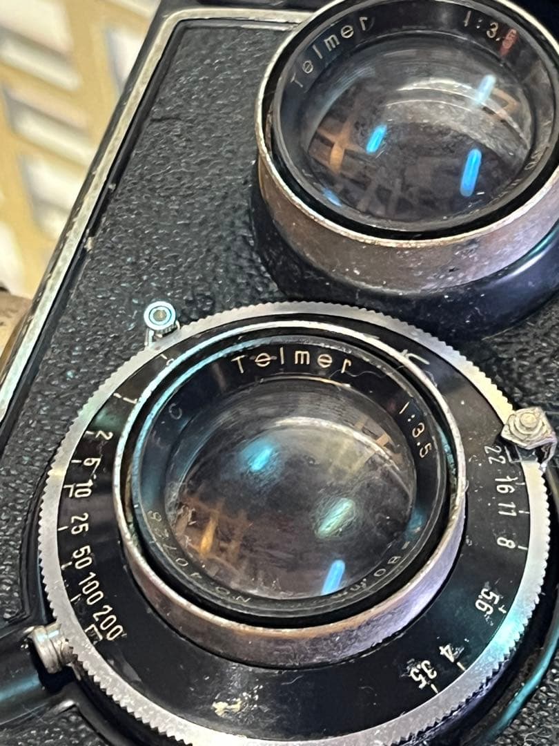 Beautyflex 二眼レフ Telmer 80mm f3.5 完動品