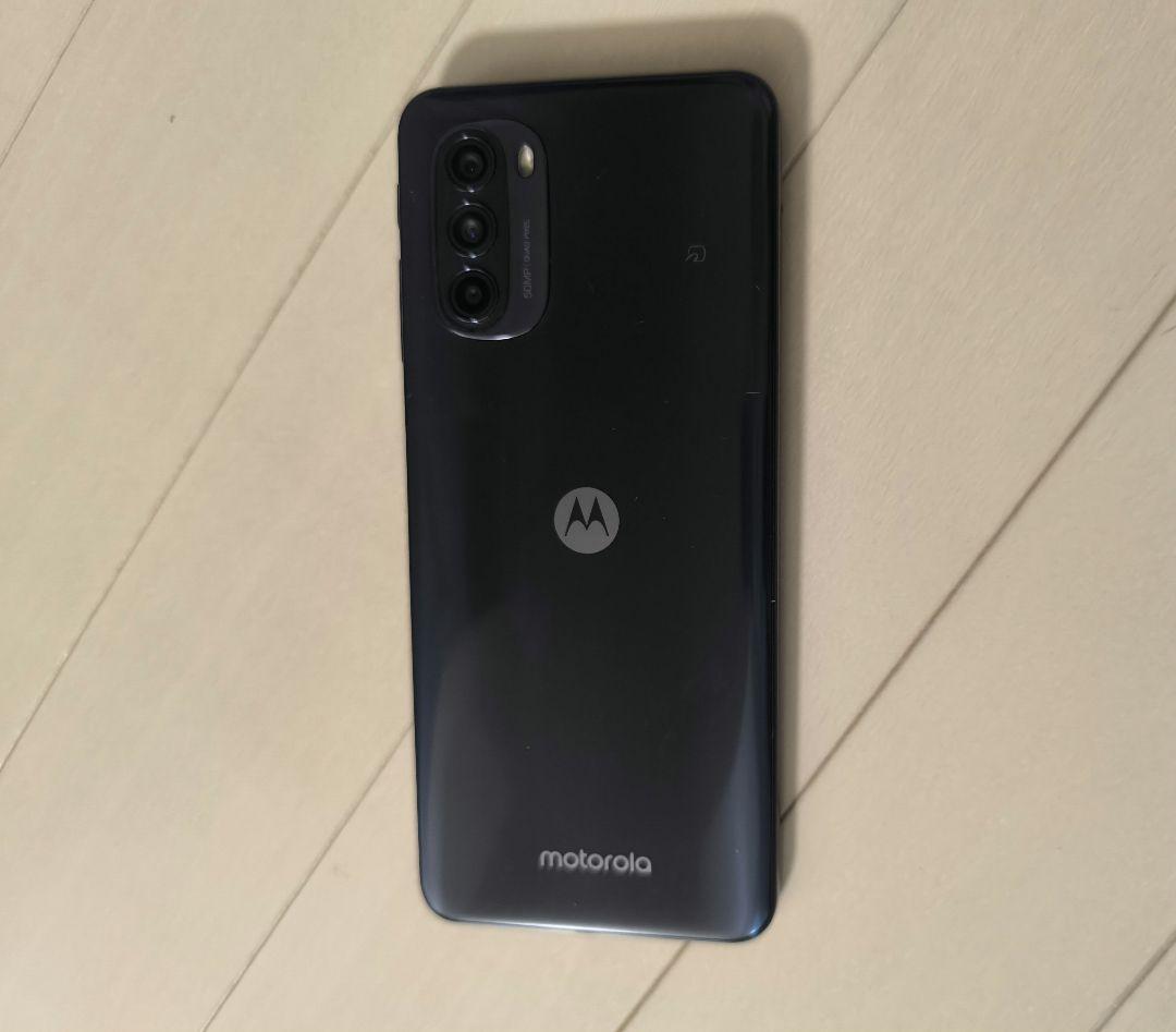美品☆moto g52j 5g モトローラ android スマホ