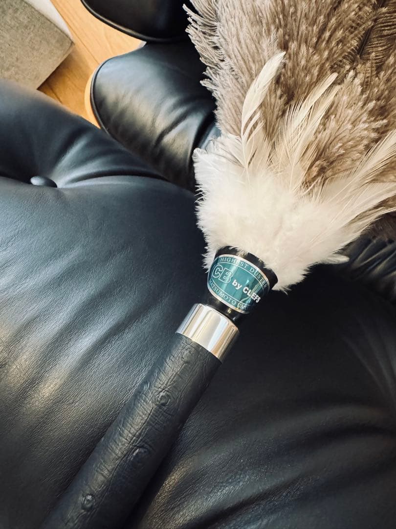 【予約1ヶ月待ち】最高級 松本 毛バタキ オーストリッチ 毛ばたき車 けばたき