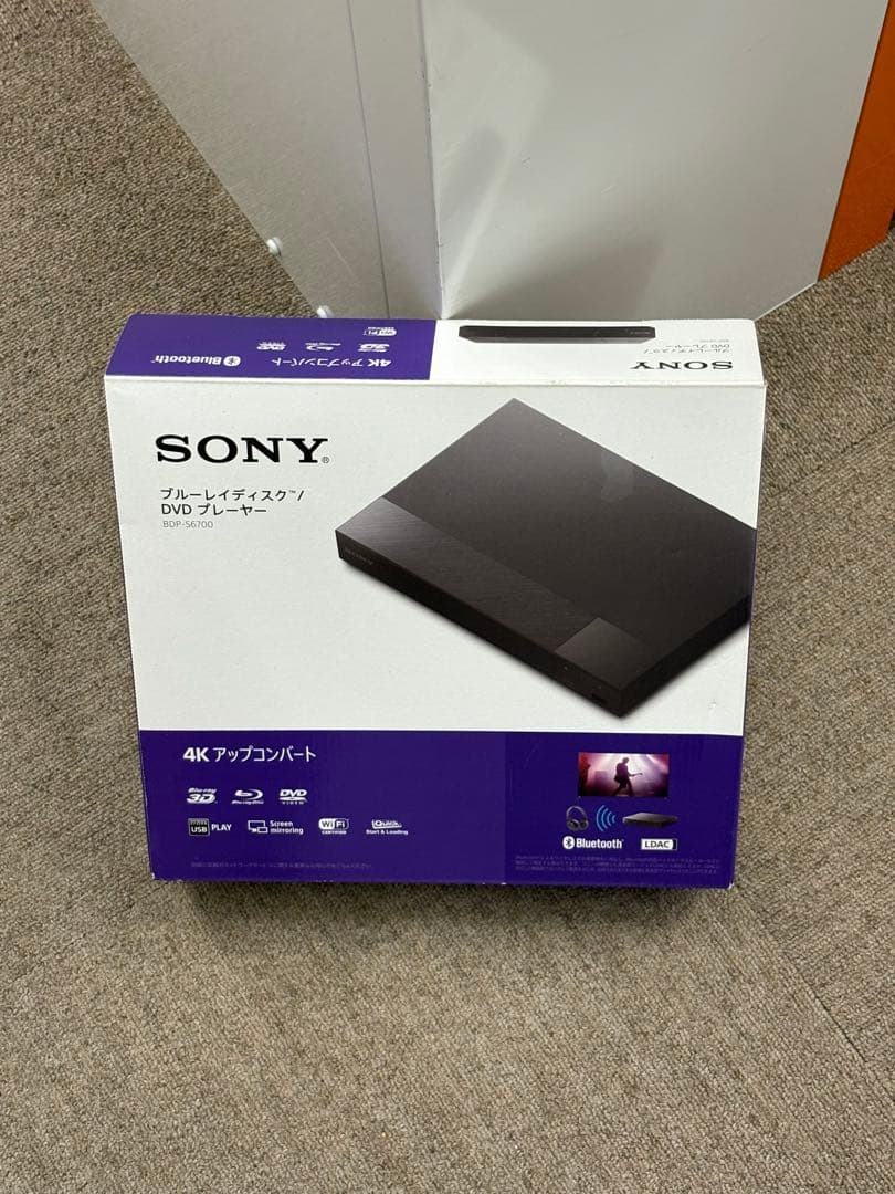 【極美品】ソニー SONY BDP-S6700 ブルーレイプレーヤー 4K 純正