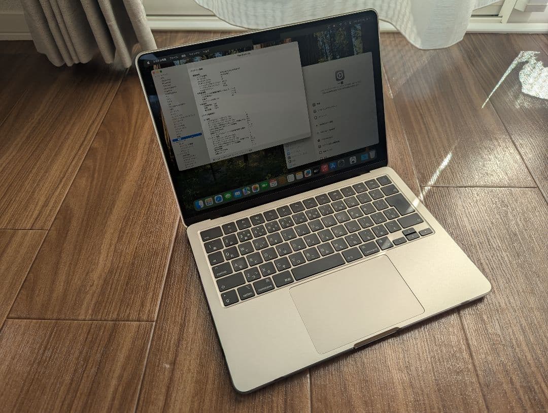 MacBook Air M2 2022 13インチ/8GB/256GB/シルバー