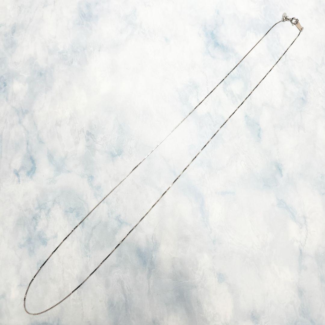 最終価格!45cm Pt850ベネチアチェーンネックレス スライドアジャスター付