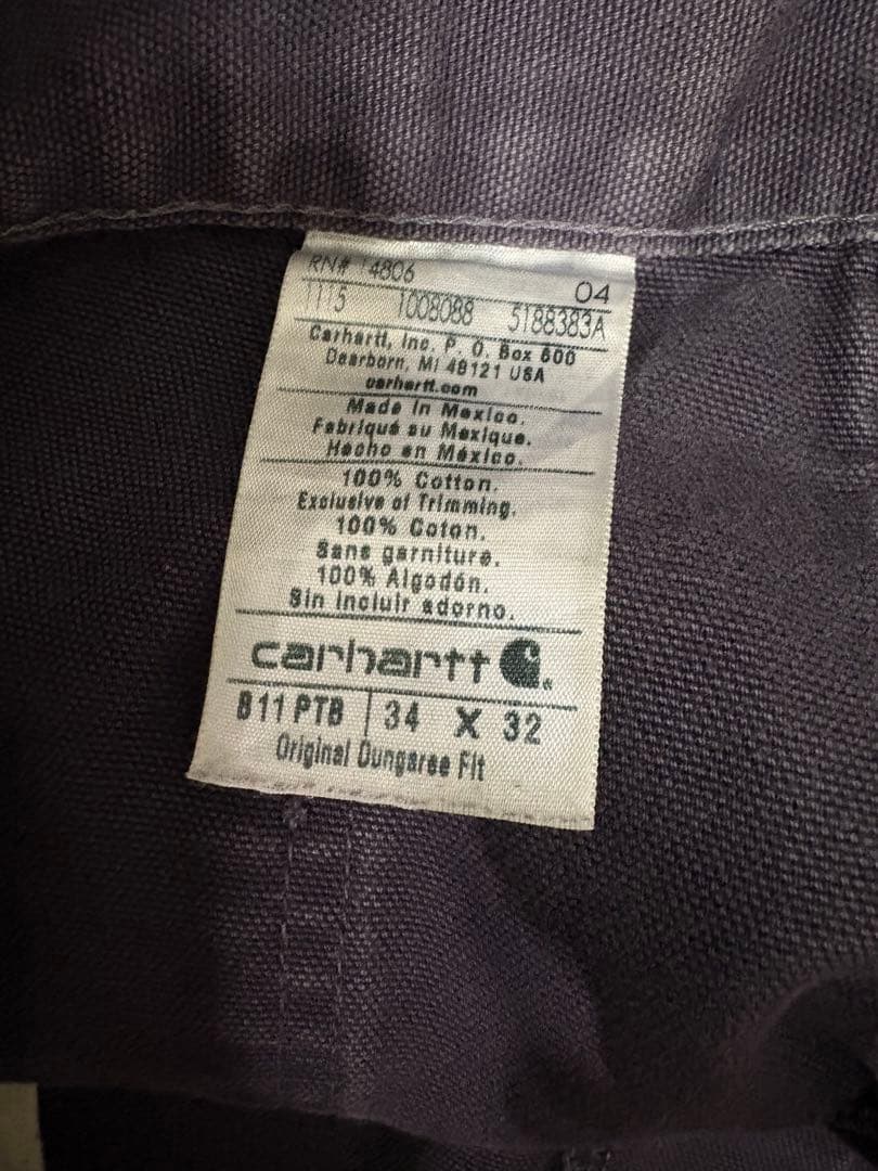 カーハート　carharttペインターパンツw34×l32
