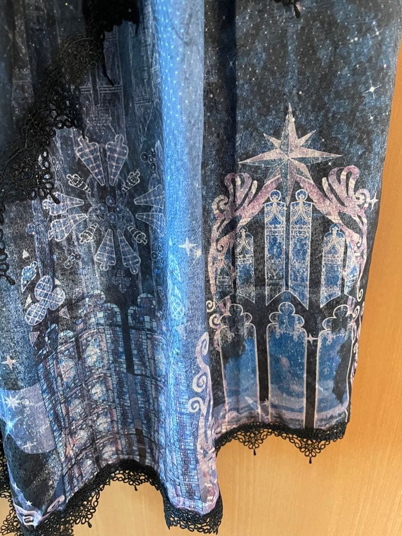 MANUSMACHINA 星降る夜の礼拝堂ジャンパースカートLサイズ海外ロリィタ