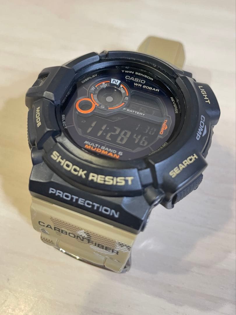 G-SHOCK GW-9300DC MUDMAN カモフラ